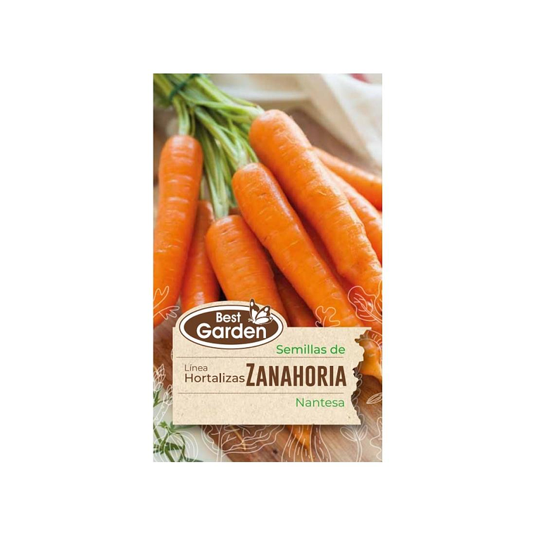 Zanahoria Nantesa Tierna y Dulce Best Garden (5 gr) 1