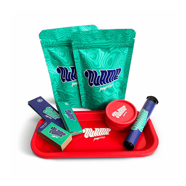 Kit Fumeta 7 en 1 Lion Grow (Kit para Enrolar + Bandeja) 2