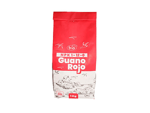 Guano Rojo Fertilizante Floración Bioecological (1 Kg) 