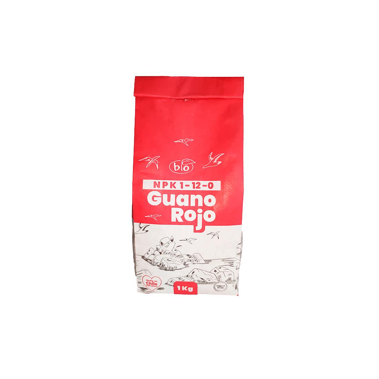 Guano Rojo Fertilizante Floración Bioecological (1 Kg)  1