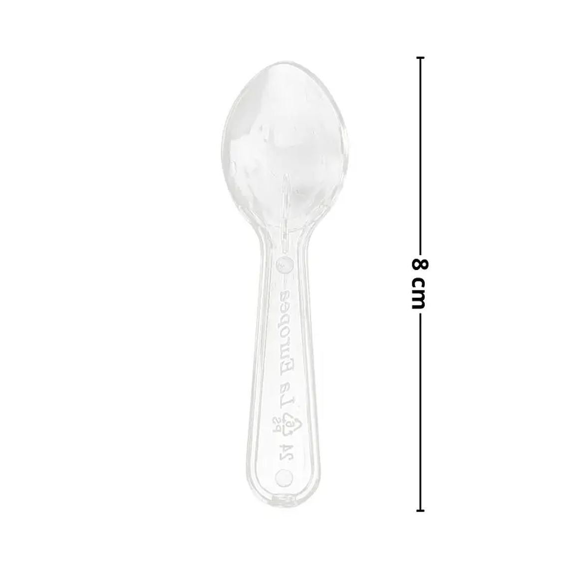 Cucharitas Plásticas para Helados Multicolor o Transparente (x250 - x5000) 1