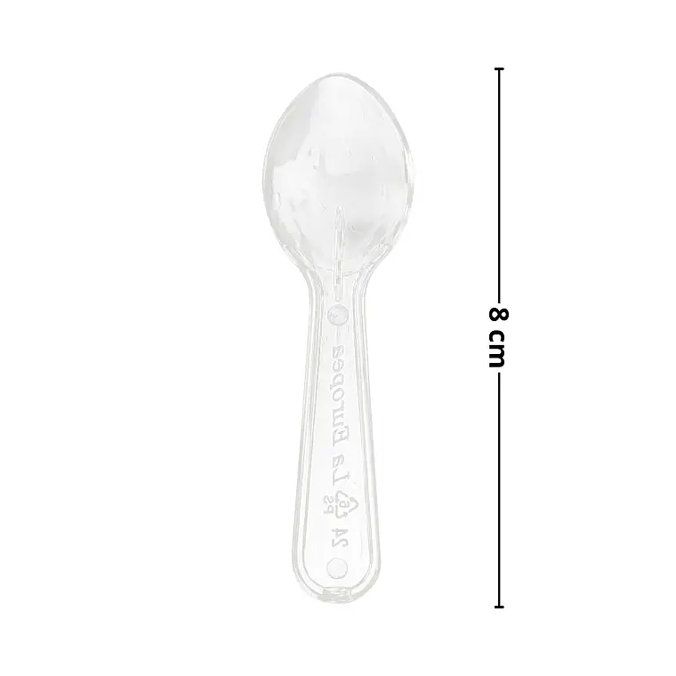 Cucharitas Plásticas para Helados Multicolor o Transparente (x250 - x5000) 1