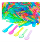 Cucharitas Plásticas para Helados Multicolor o Transparente (x250 - x5000) - Miniatura 2