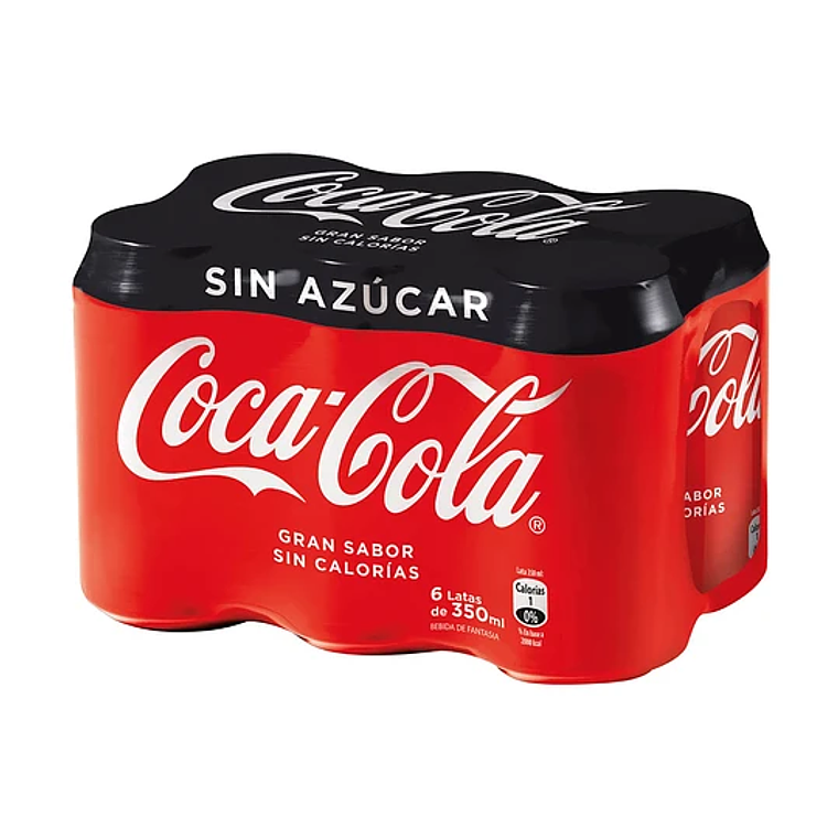 Bebida Coca Cola Lata Andina 350 ml (Original - Zero Azúcar) 1