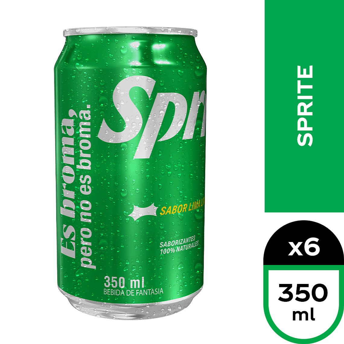 Bebida Sprite Lata Andina 350 ml (Original - Zero Azúcar) 4