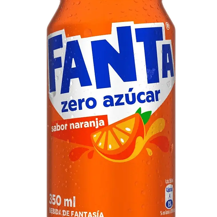 Bebida Fanta Lata Andina 350 ml (Original - Zero Azúcar) 3