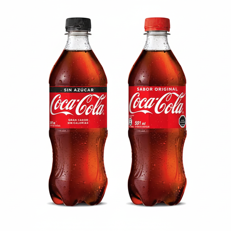 Bebida Coca Cola Botella Desechable Andina (Original - Zero Azúcar) 6