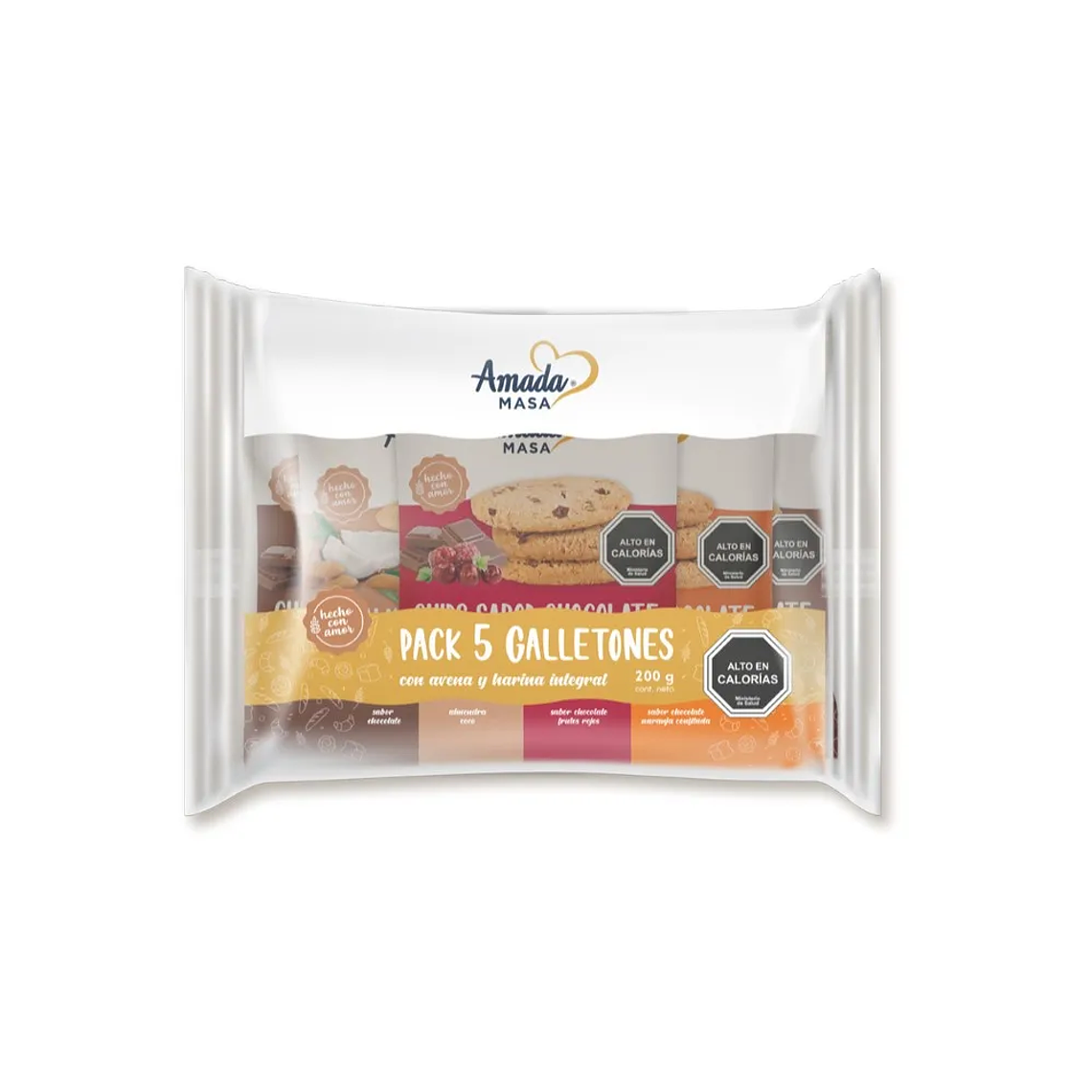 Galletones Avena Amada Masa Pack 5x40g 1