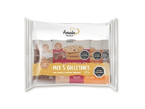Galletones Avena Amada Masa Pack 5x40g
