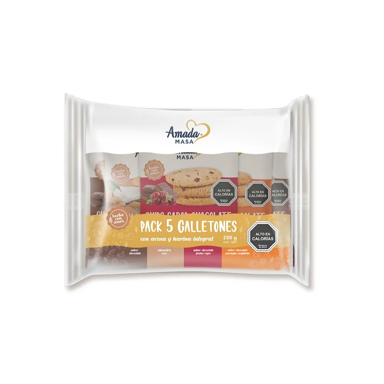 Galletones Avena Amada Masa Pack 5x40g 1