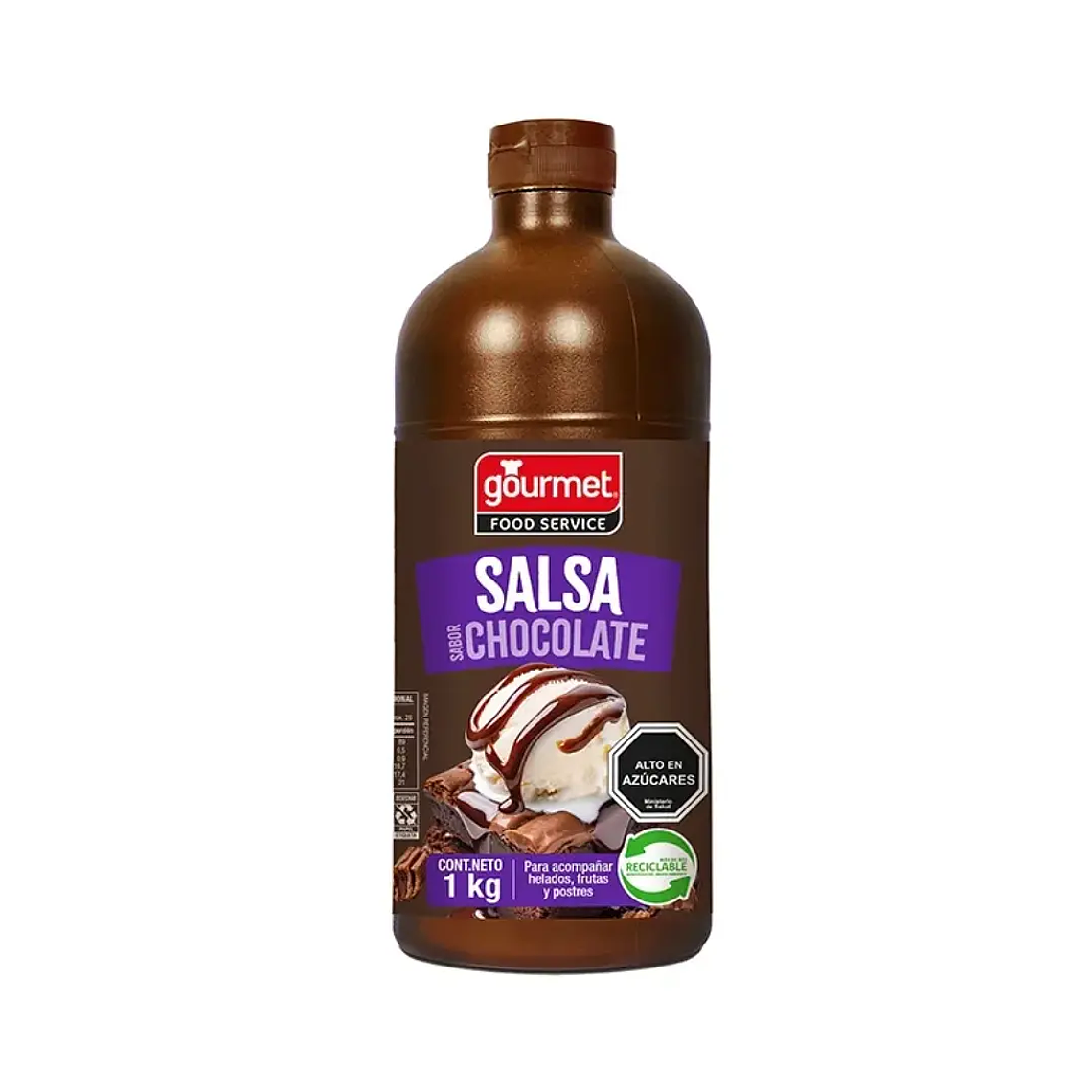 Salsa de Chocolate para Helados y Postres Gourmet (280g - 1Kg) 1