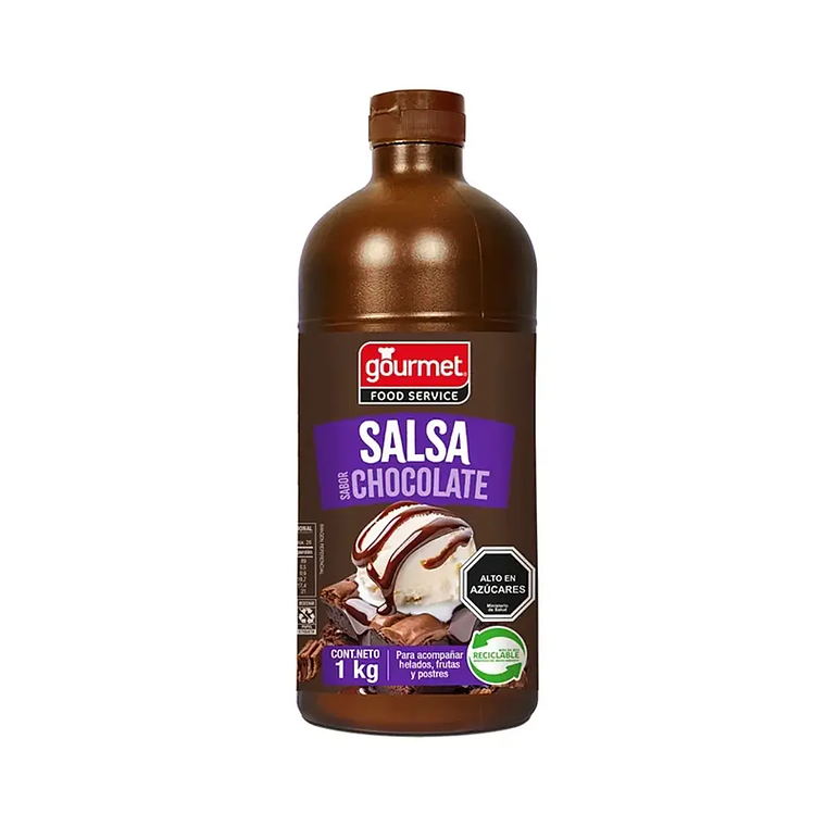 Salsa de Chocolate para Helados y Postres Gourmet (280g - 1Kg) 1