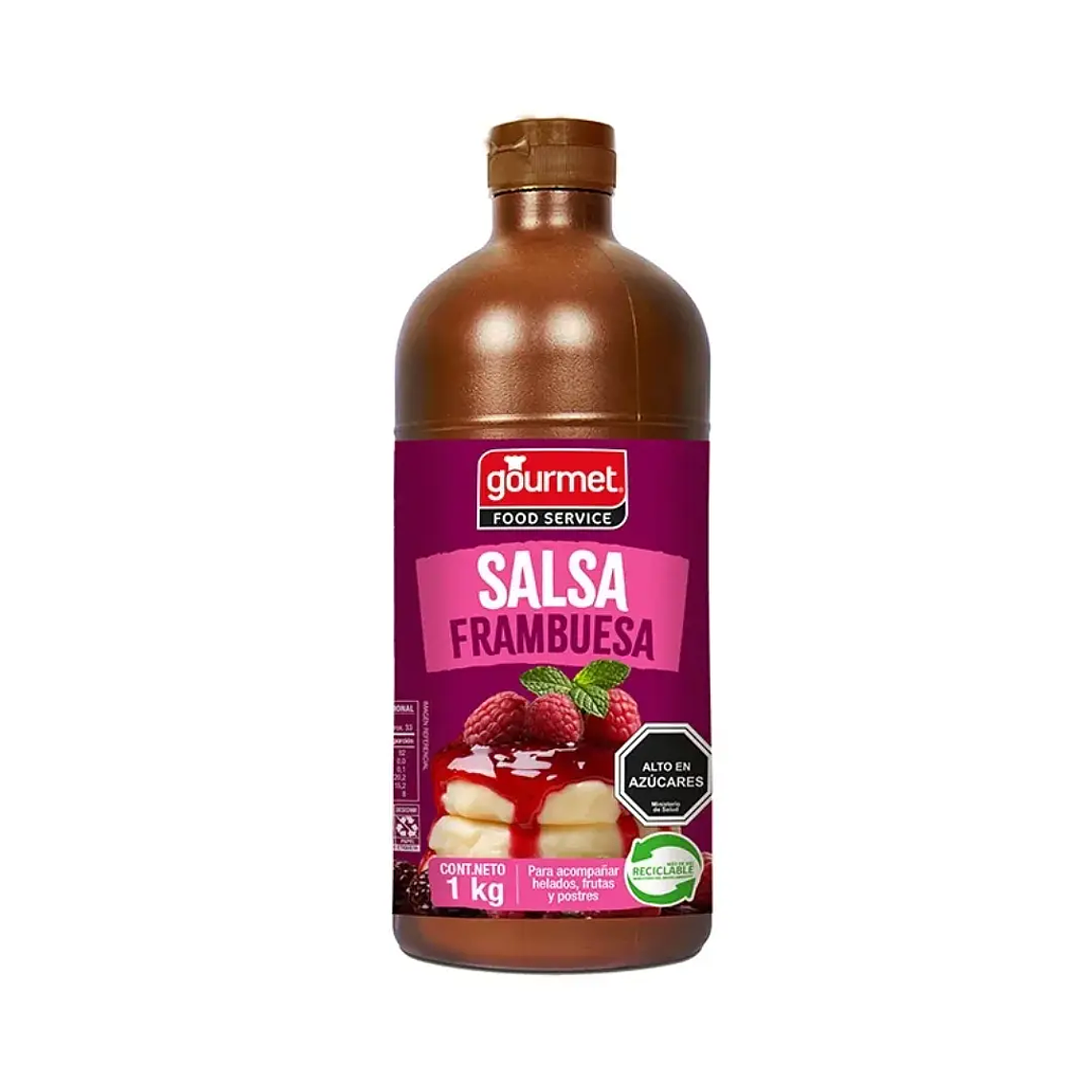 Salsa de Frambuesa para Helados y Postres Gourmet (280g - 1Kg) 1