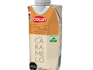 Leche con Café Colun Semi Descremada Sin Lactosa 330 ml Caramelo - Cappuccino (x1 - x3 - x18)
