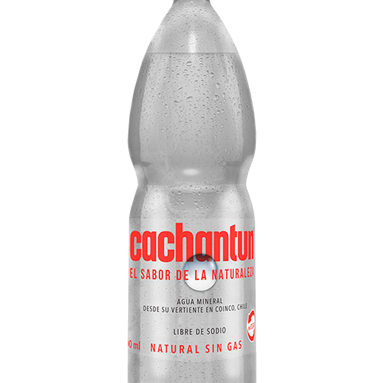 Agua Cachantun Botella Desechable CCU (Con - Sin Gas) 6