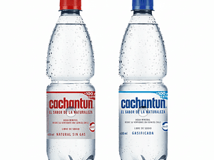 Agua Cachantun Botella Desechable CCU (Con - Sin Gas)