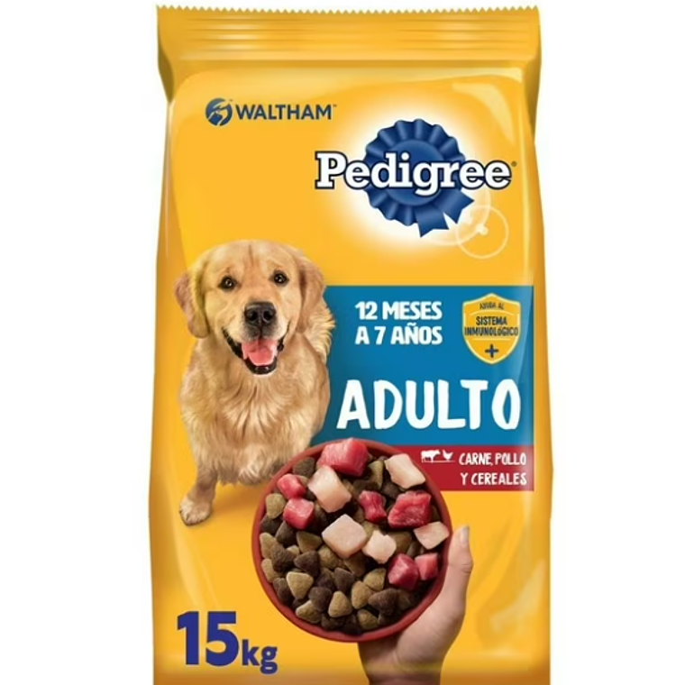 Alimento Pedigree Perro Adulto y Cachorro (15kg) 1