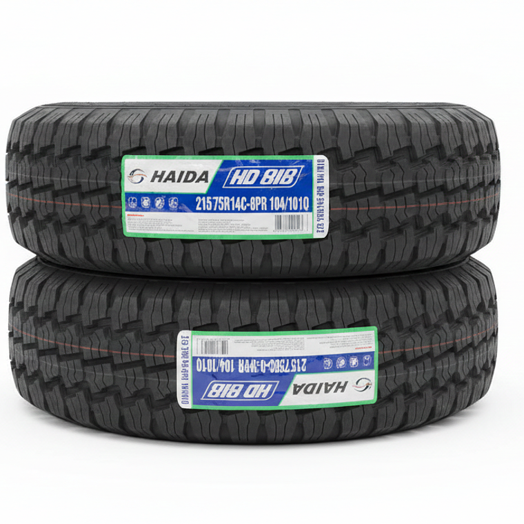 Pack 2 Neumáticos Haida 215/75 R14C 8PR HD818 1