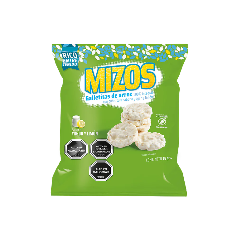Galletas de Arroz Mizos 112g (Chocolate - Naranja - Limón) 3
