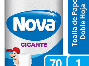 Toalla de Papel Nova Ultra Gigante 70m (x1 - x8)