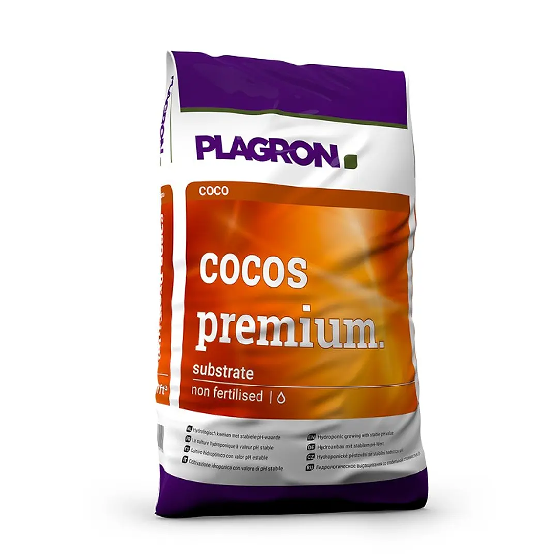 Sustrato Coco Premium Cultivo Orgánico Plagron  50L 1