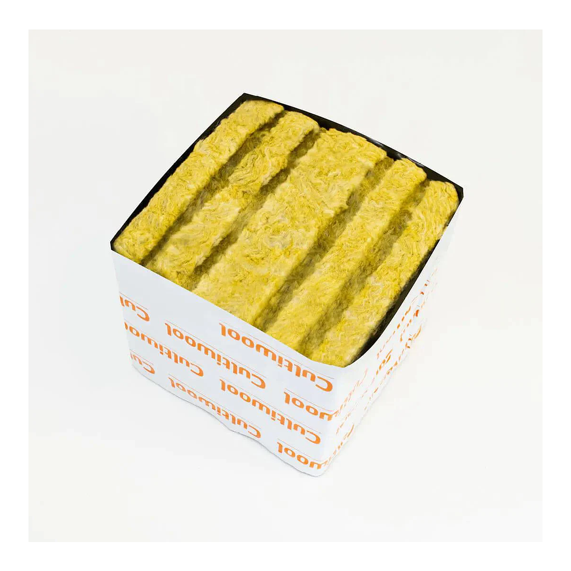 Bloque 15x15 Lana de Roca Cultiwool Hidroponía (x48) 1