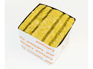 Bloque 15x15 Lana de Roca Cultiwool Hidroponía (x48)