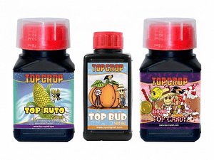  Kit Tripack Auto Fertilizantes Orgánicos Autoflorecientes Top Crop (250ml)