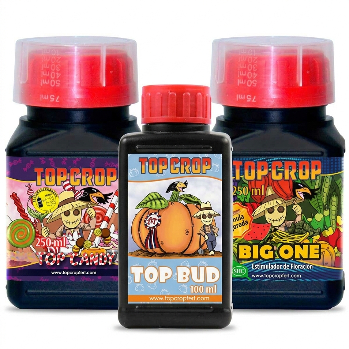  Kit Bud Tripack Fertilizantes Floración Orgánicos Top Crop (250ml) 2
