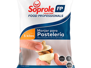 Manjar - Dulce de Leche en Bolsa Soprole Semi-Espeso  5Kg 