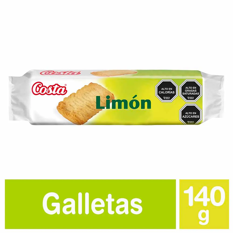 Galletas Costa 140g (Mantequilla - Limón) 2