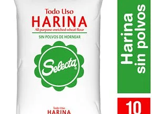 Harina Saco Sin Polvos Selecta 10kg