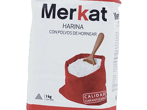 Harina Saco Con Polvos Merkat (1 Kg)