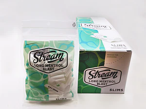 Filtros / Tips Stream Long Click Menthol Blast (x1 - x10)
