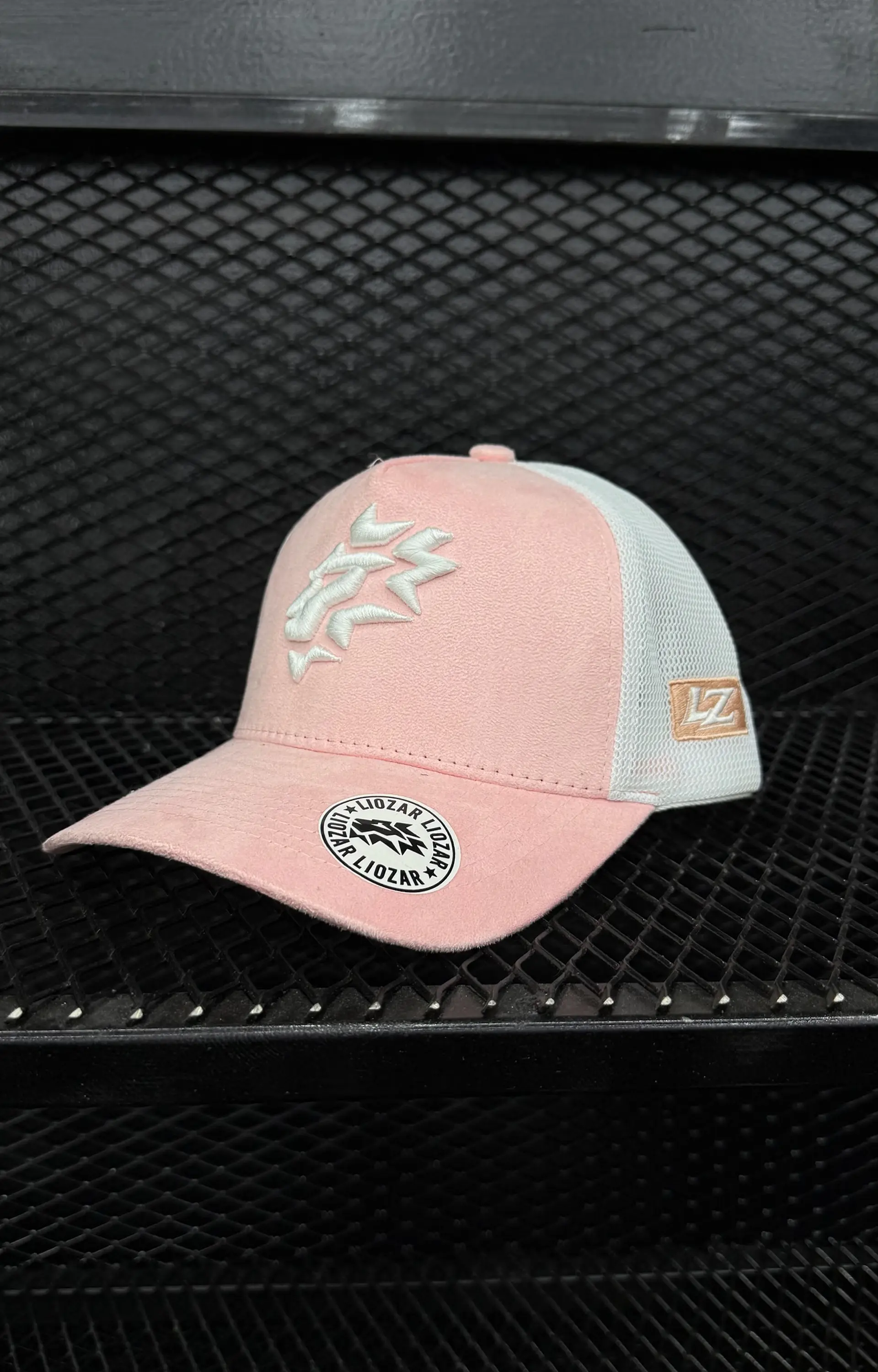 GORRAS DE GAMUZA Y MALLA UNISEX-LEON 6