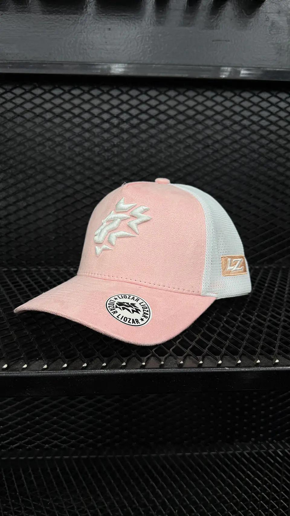 GORRAS DE GAMUZA Y MALLA UNISEX-LEON 6