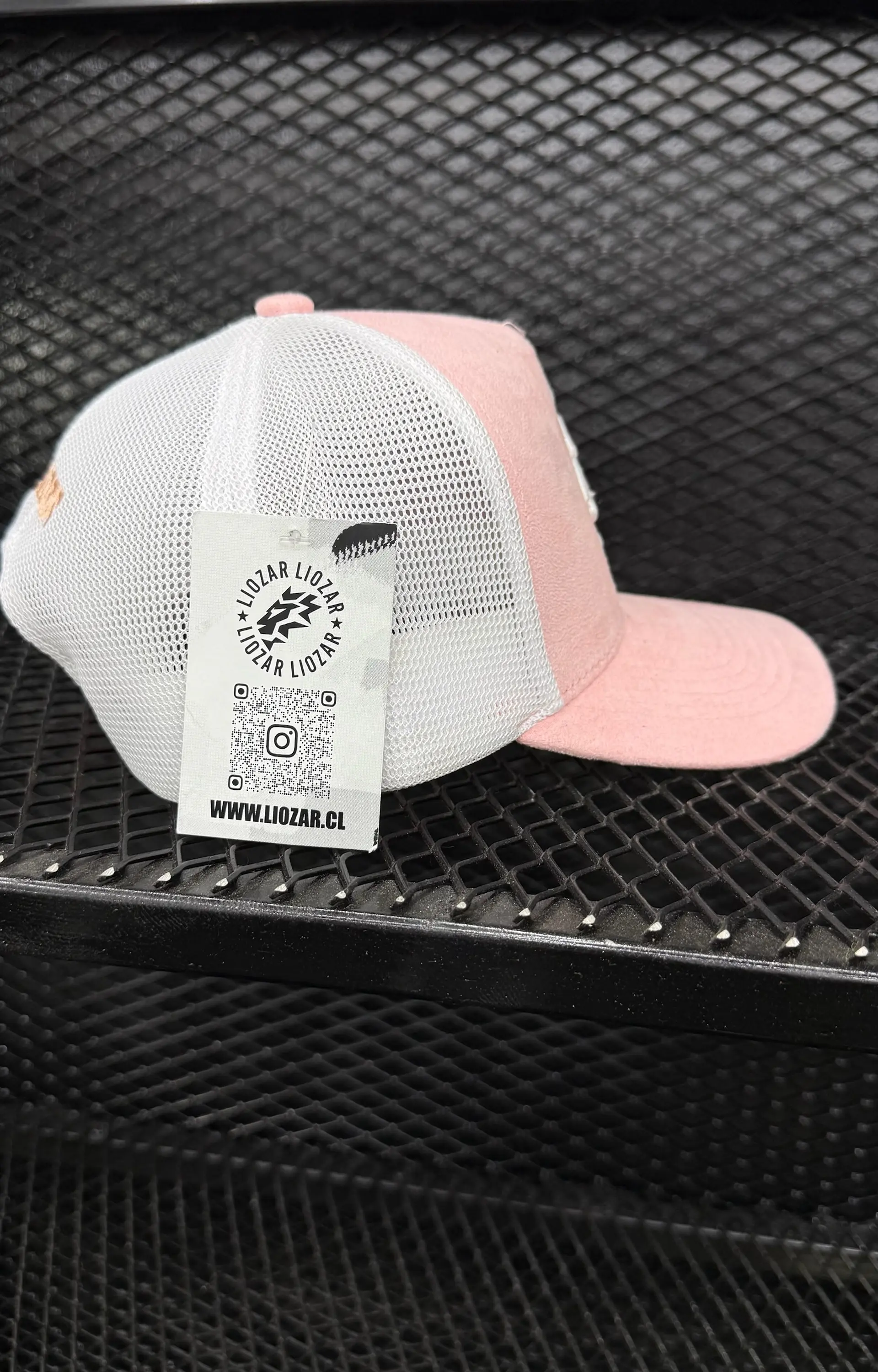 GORRAS DE GAMUZA Y MALLA UNISEX-LEON 8