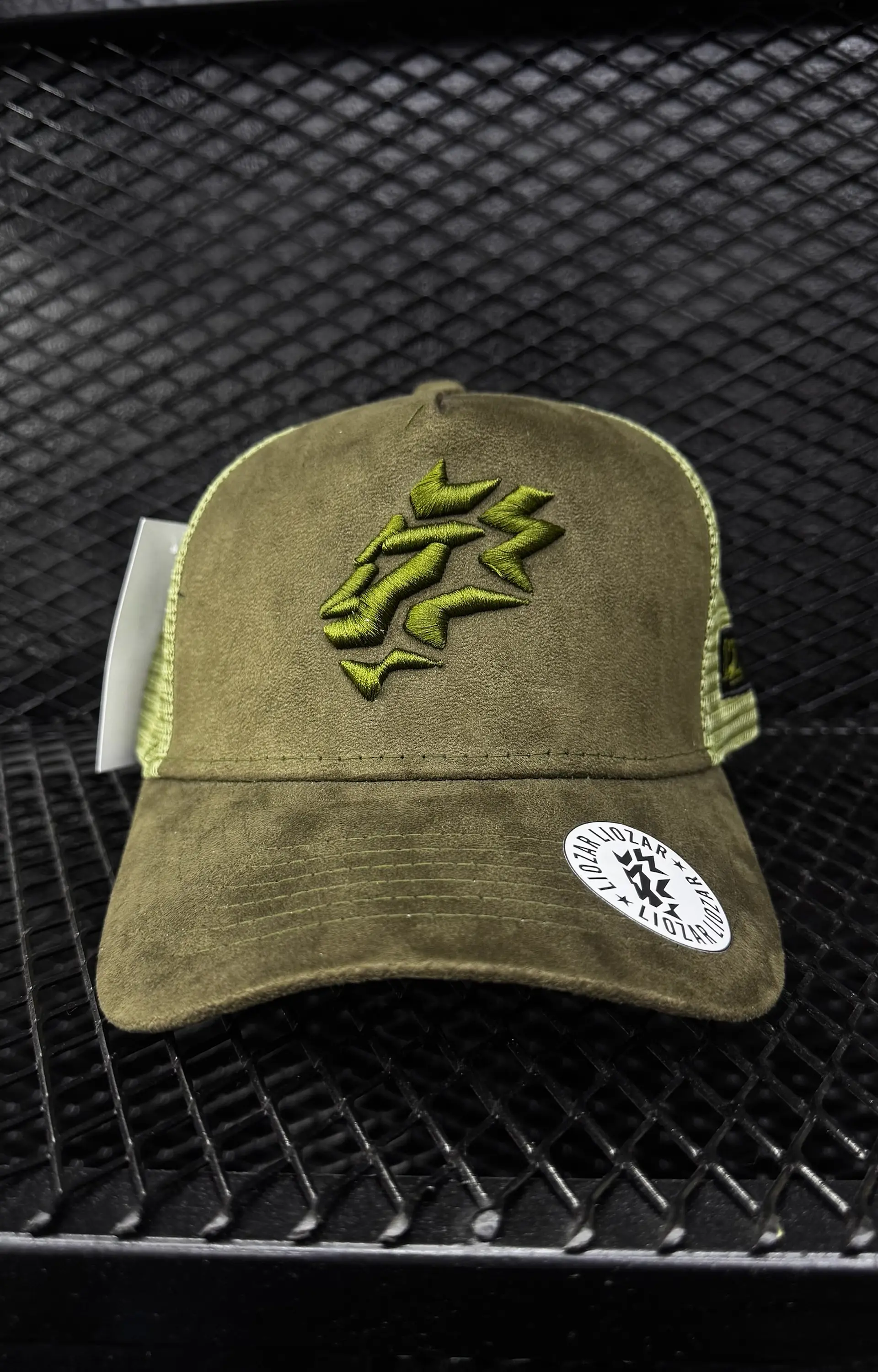 GORRAS DE GAMUZA Y MALLA UNISEX-LEON 13