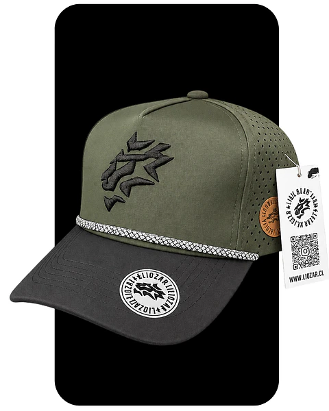 GORRAS DE ALGODON Y PERFORADAS UNISEX-LEON
