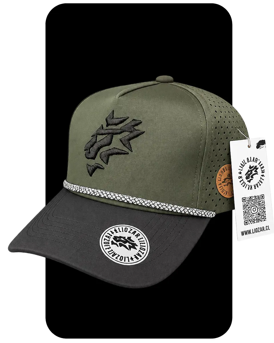GORRAS DE ALGODON Y PERFORADAS UNISEX-LEON 1