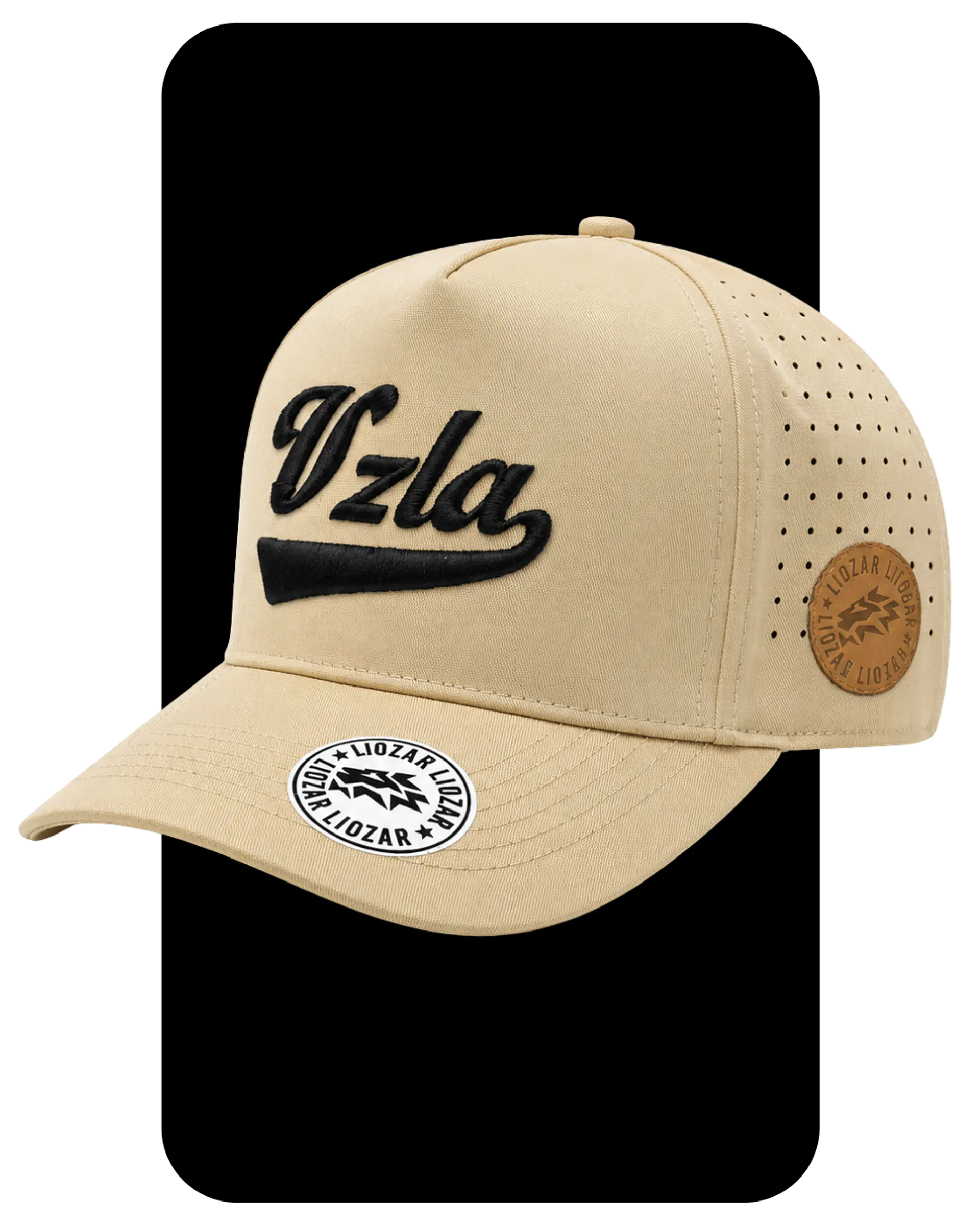 GORRAS DE ALGODON Y PERFORADA UNISEX- VZLA 1
