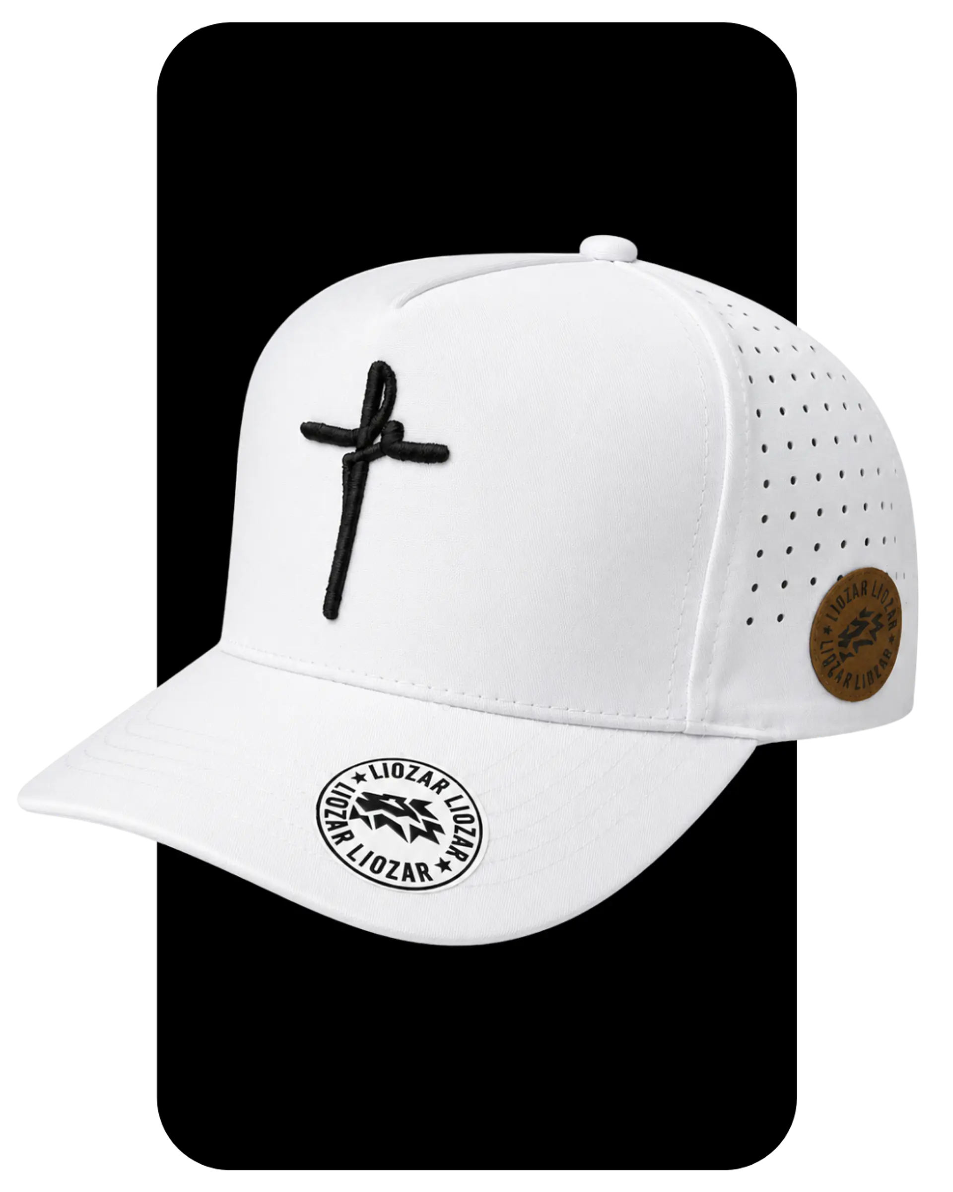 GORRAS DE ALGODON Y PERFORADA UNISEX PERFORADA- Fé 1