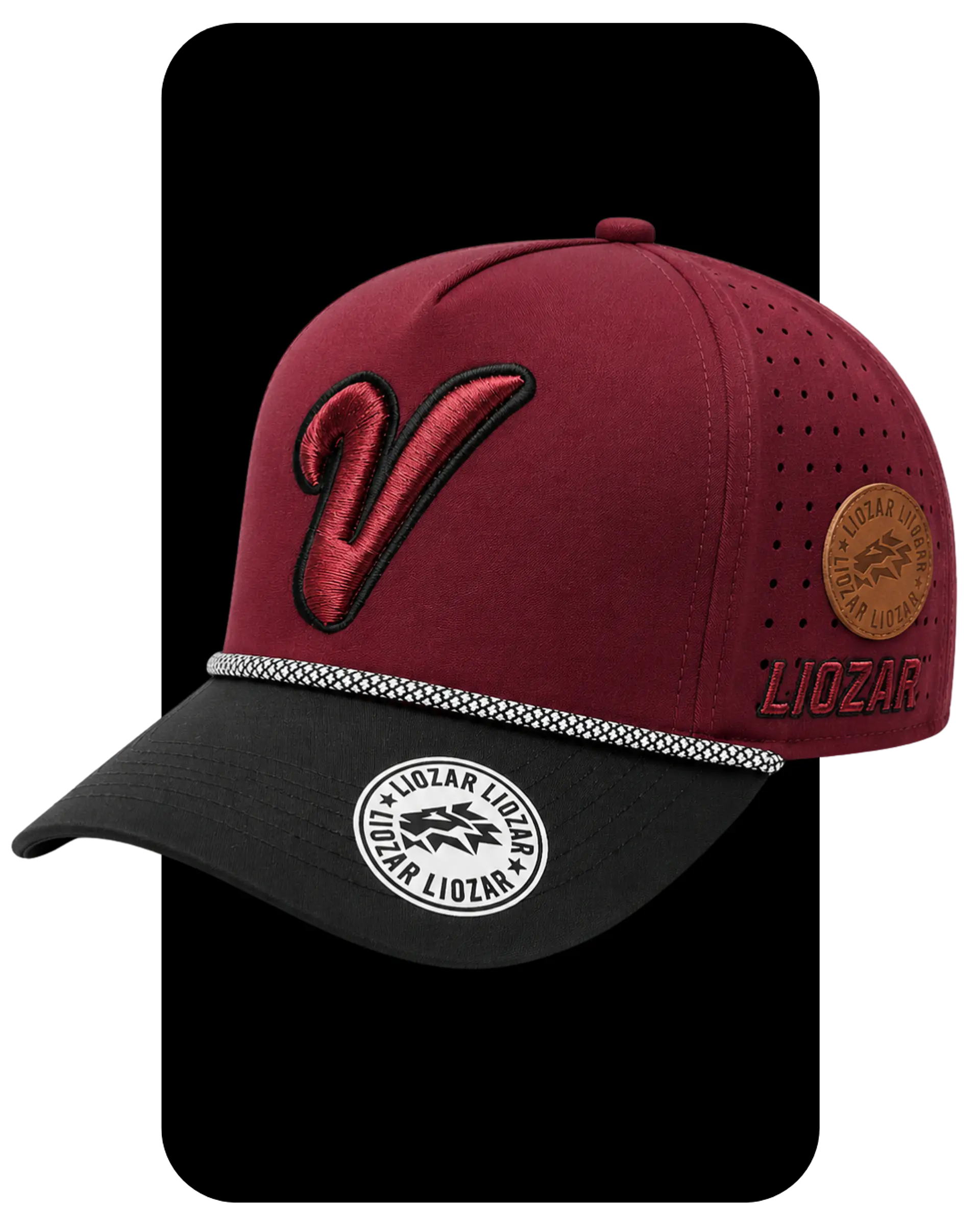 GORRAS DE ALGODON Y PERFORADA UNISEX- VZLA 1