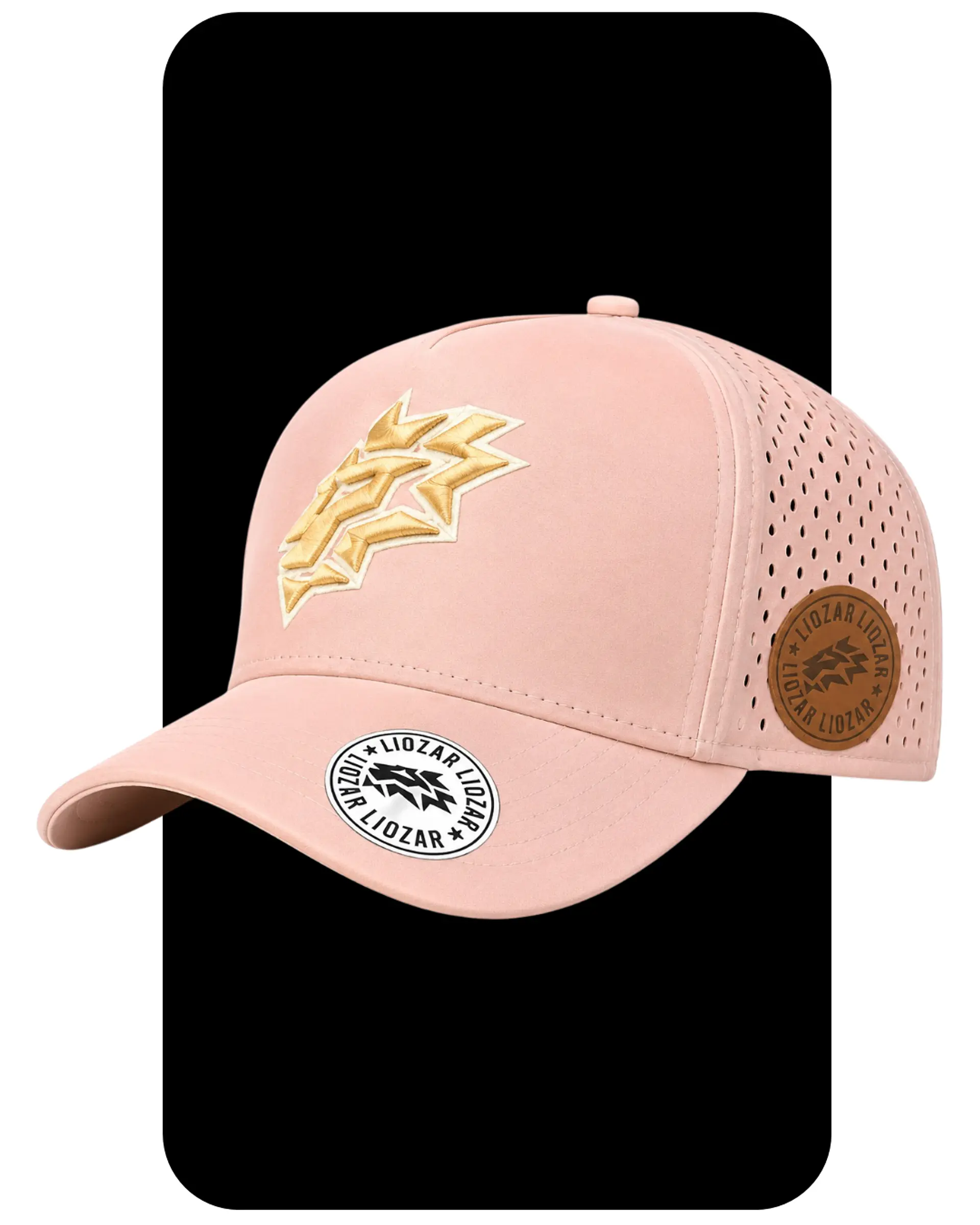 GORRAS DE GAMUZA Y PERFORADA UNISEXLEON 1