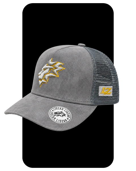 GORRAS DE GAMUZA Y MALLA UNISEX-LEON