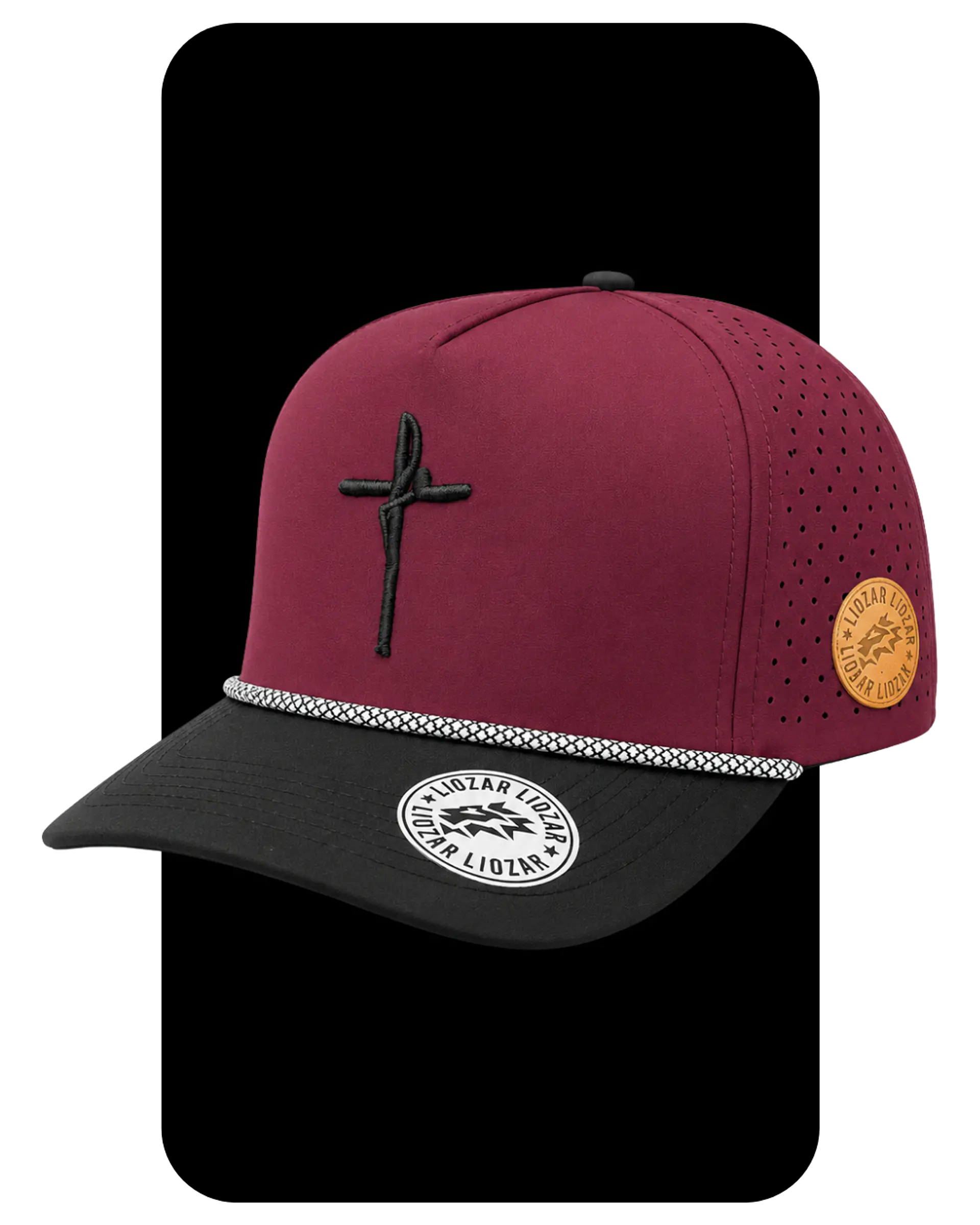GORRAS DE ALGODON Y PERFORADAS UNISEX- Fé 1