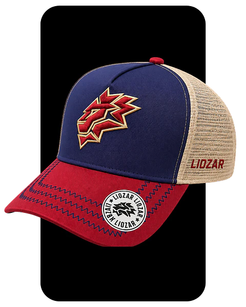 GORRAS DE GAMUZA Y MALLA VISERA TEJIDO- UNISEX- LEON