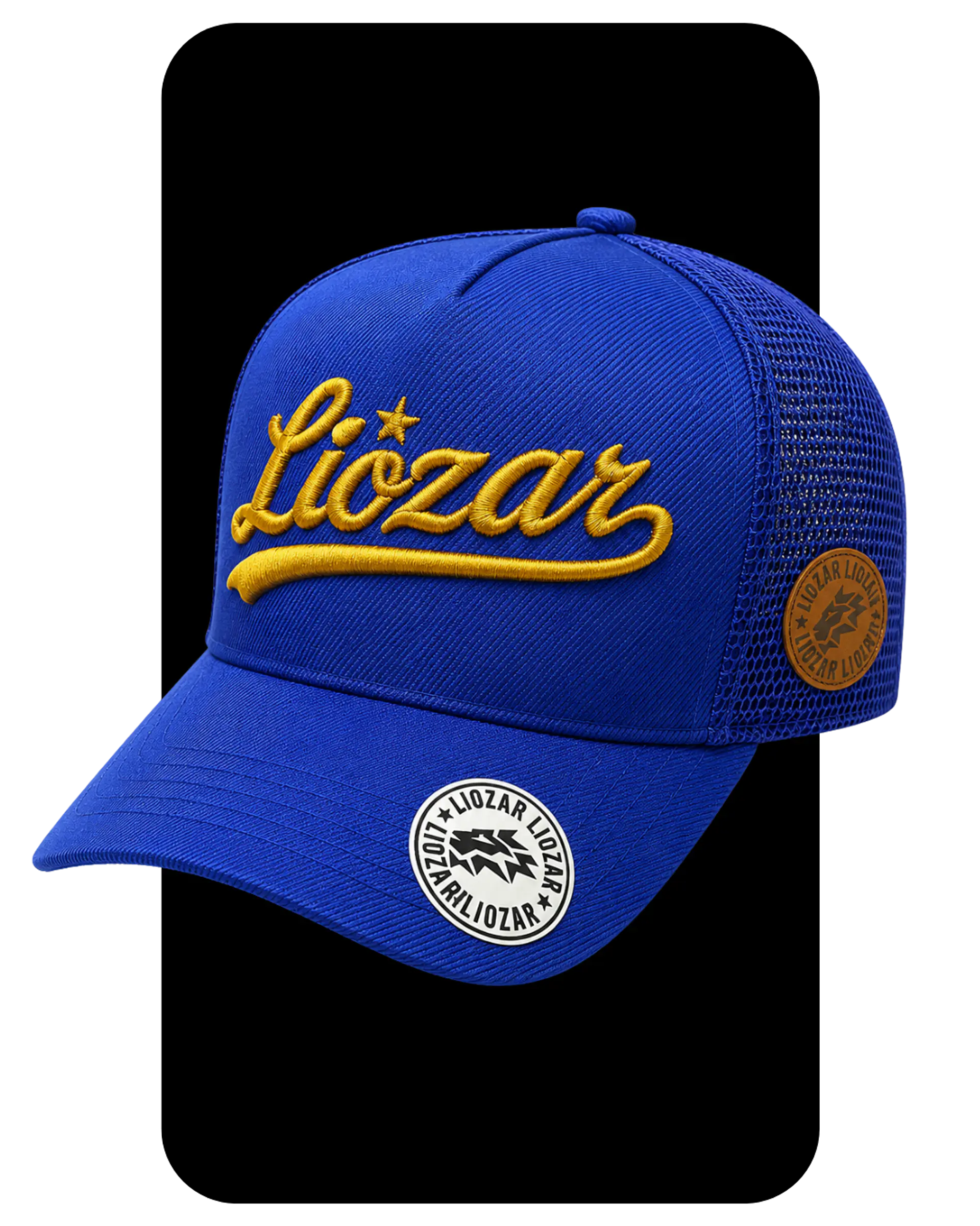 GORRAS DE ALGODON MALLA UNISEX-LEON-  1