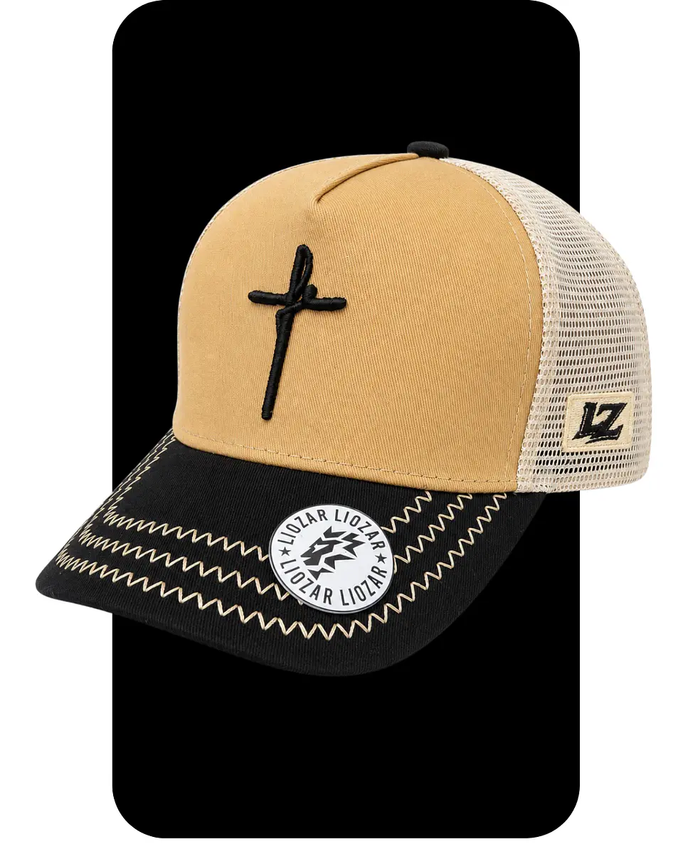GORRAS DE ALGODON MALLA VISERA TEJIDA UNISEX-Fé 1
