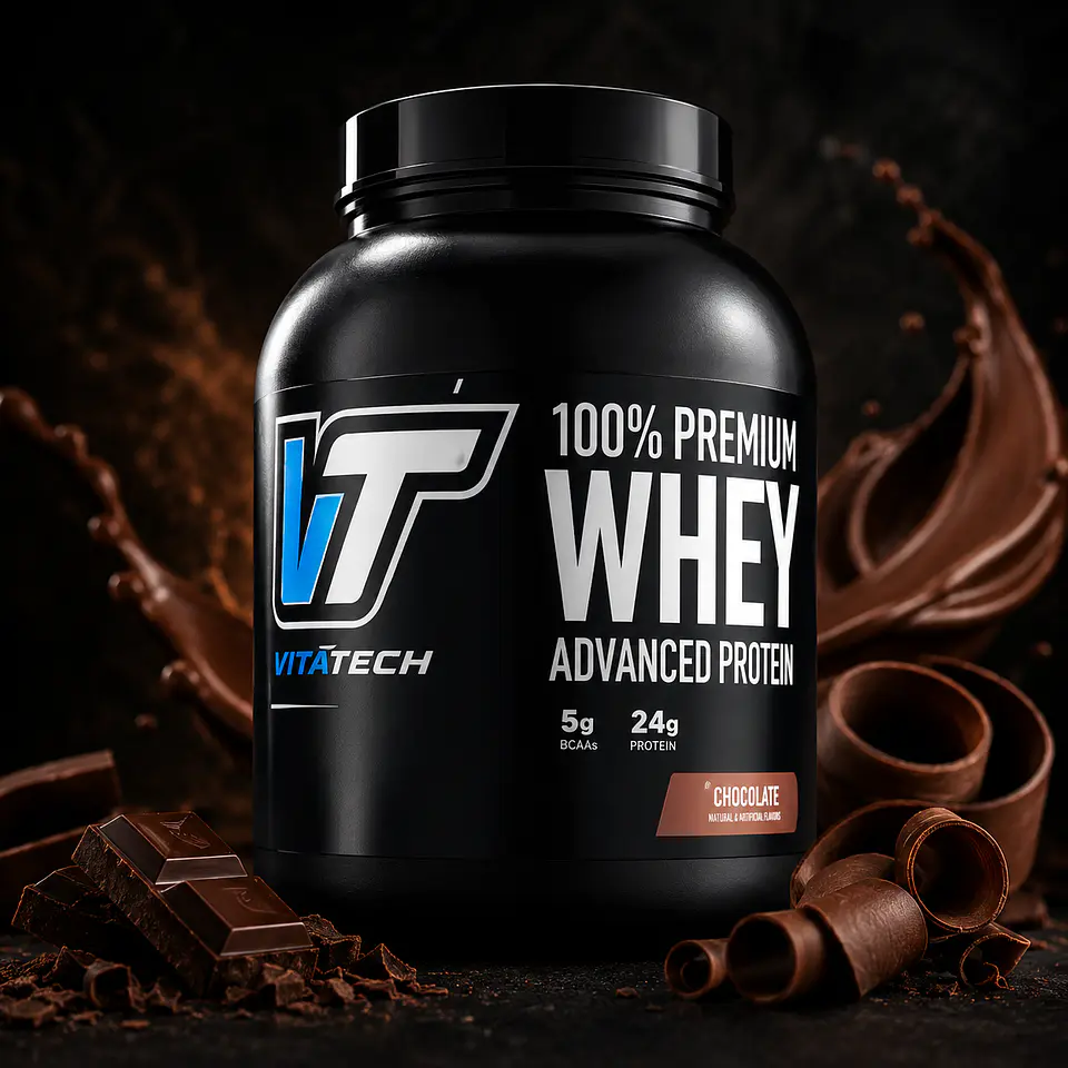 Proteína Whey Vitatech 100% Premium Whey Advanced 5 lb – 67 Porciones 2